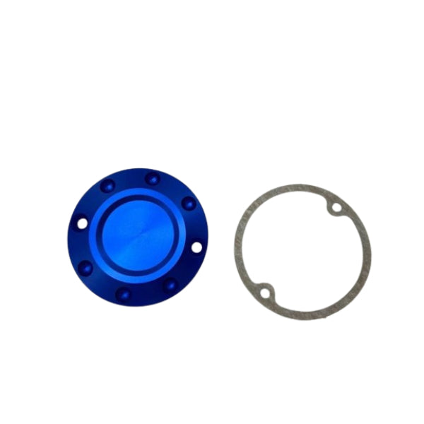 BS0125-BLUE - CNC Clutch Cover in Blue
