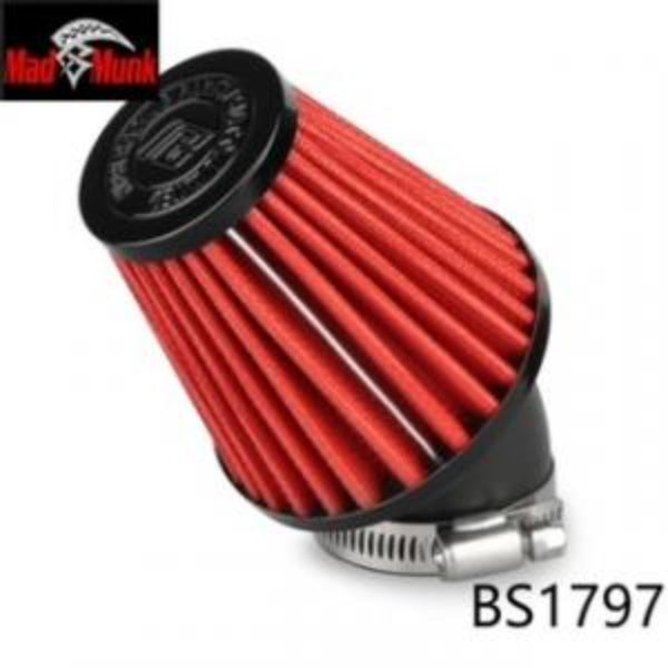 BS1797 - NIBBI RACING High Performance Elbow Air Filter 48mm