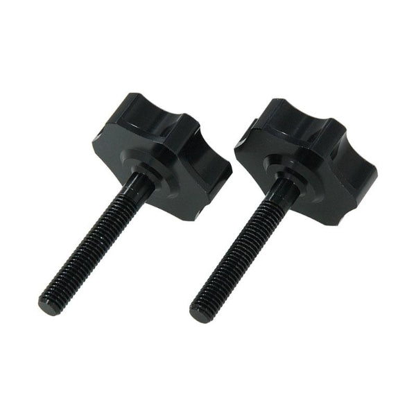 BS1066-BLACK - CNC Handle Bar Holder Knobs in Black