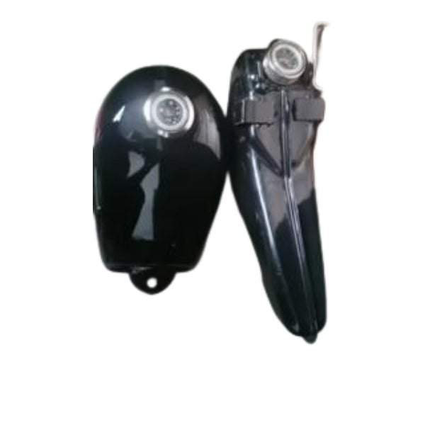 BS2073 - Dx Alloy Fuel Cap with Fuel Gauge in Black
