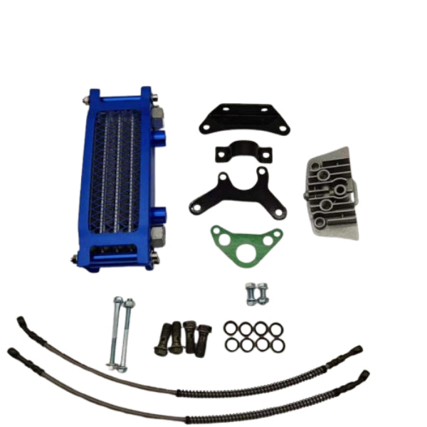 BS2338 - 3 LAYER OIL COOLER IN BLUE