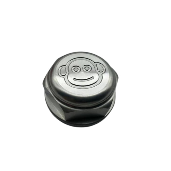 BS2364 - NEW ALLOY TOP YOKE NUT FOR MUNK SILVER