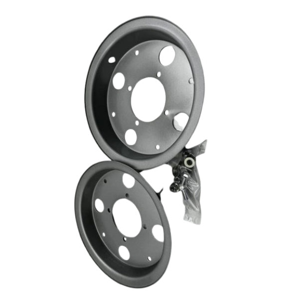 BS0107 - 8in Monkey Silver Painted Rim 2.50j