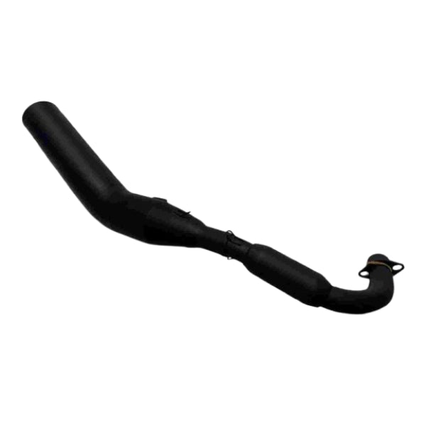 BS2388 - DOWNSWEPT BLACK EXHAUST FOR HONDA ST125 DAX