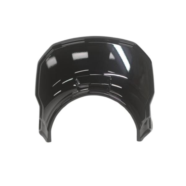 BS2417 - FRONT PLASTIC LIGHT COVER IN BLACK FOR MONKEY 125 2018 TO NOW