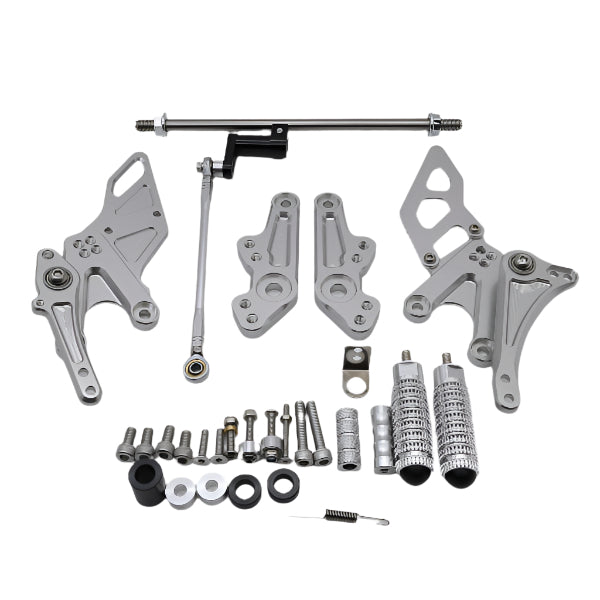 BS2436 - HONDA MONKEY 125 2018-2023 MODEL CNC REAR SET IN ALLOY COLOUR