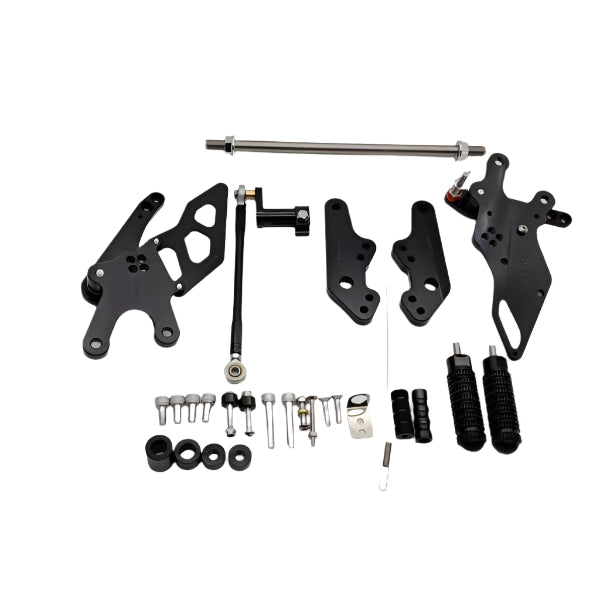 BS2439 - HONDA MONKEY 125 2018-2023 MODEL CNC REAR SET IN BLACK