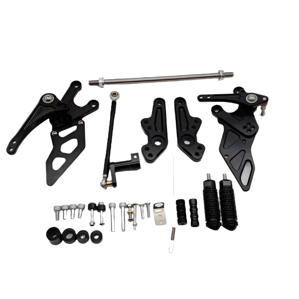 BS2439 - HONDA MONKEY 125 2018-2023 MODEL CNC REAR SET IN BLACK