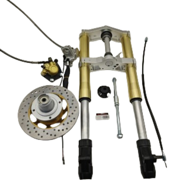 BS2468- GOLD ADJUSTABLE USD FORKS 45MM INNER LEG 37MM LEGHT 540MM