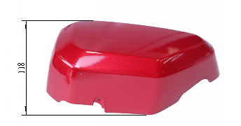 BS3920 - White Air Filter Cover HONDA MONKEY 125 And MANKEN MONKEY Trim