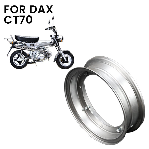 BS3782 - CT70 10" X 2.75" Silver 2 Piece Rim (2 Wheel Set)