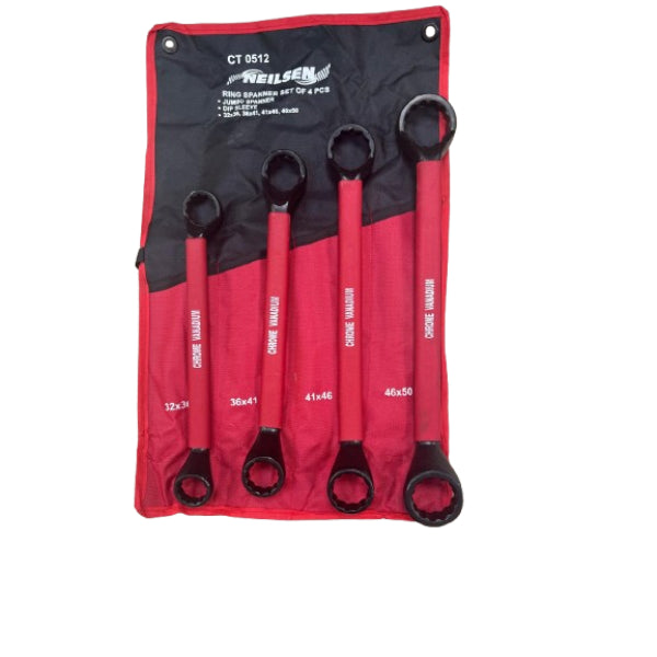 CT0512 - Ring Spanner Jumbo 4pc 32X36 36X41 41X46 46X50