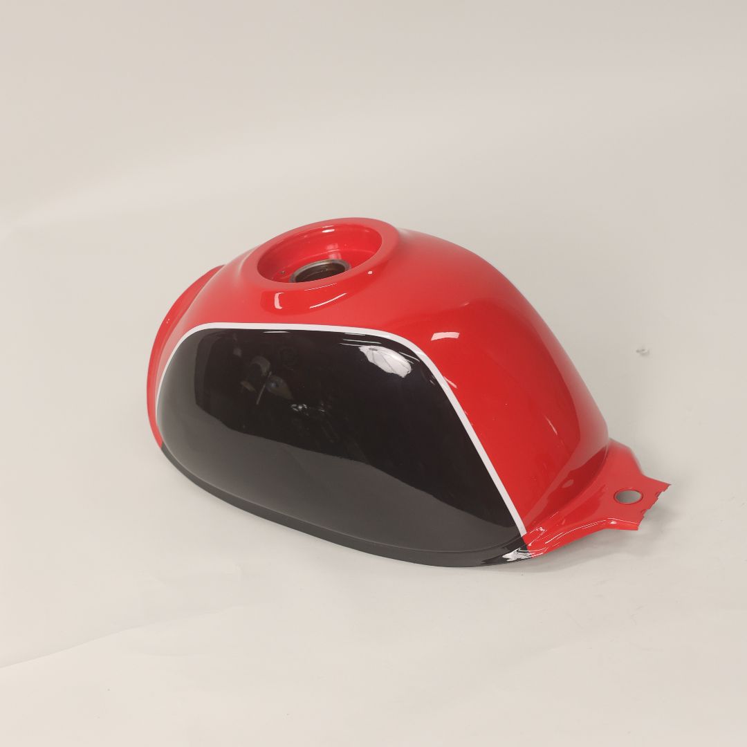 BS3694 - RED AND BLACK FUEL TANK FOR HONDA MONKEY 125COMES WITH NO FUEL CAP