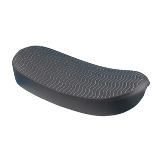 BS4154 - HONDA DAX ST 125 AFTER MARKET CUSTOM SEAT EMBROIDERED WAVES IN BLACK