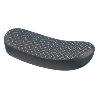 BS4155 - HONDA DAX ST 125 AFTER MARKET CUSTOM SEAT EMBROIDERED GRID IN BLACK