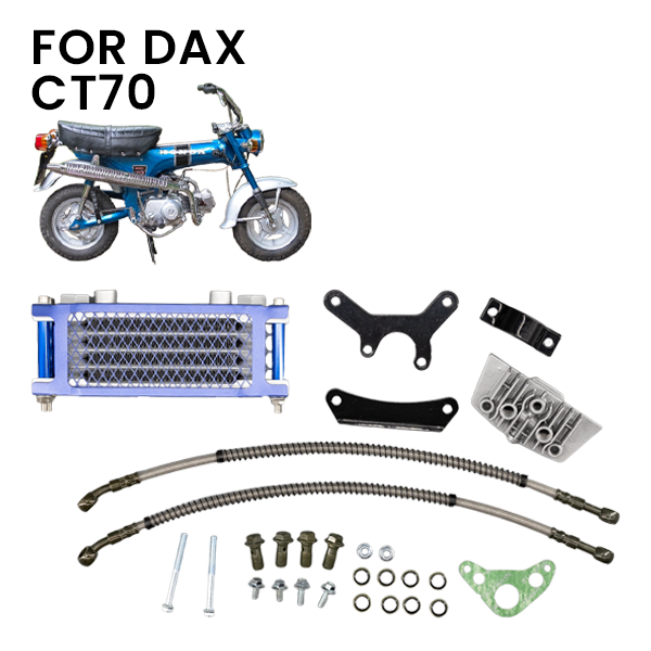 BS0007 - 3 Tier Alloy Oil Cooler with Fittings