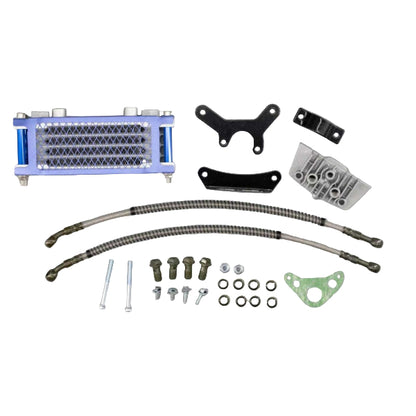 BS0007 - 3 Tier Alloy Oil Cooler with Fittings