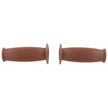 BS0034 - Vintage Style Handle Bar Grips In Brown