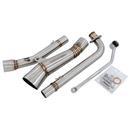 BS0039 - Kepspeed Down Stainless Steel Exhaust For Cub