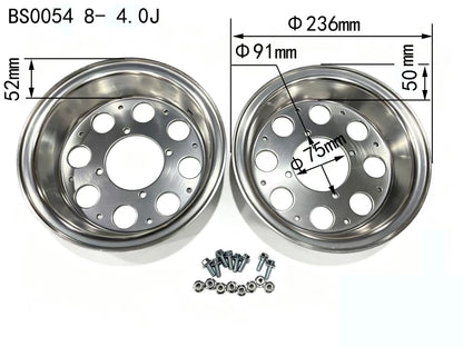 BS1054 - Munk Alloy Rim 4.00J X 8In