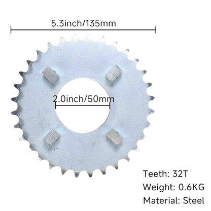 BS0064 - DX 4 PIN SROCKET 32TH