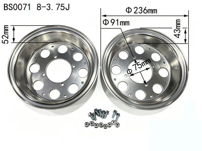 BS0071 - Alloy Wheel 8 3.75j