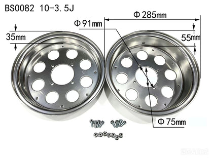 BS0082 - Alloy Split Rim 10 3.5J