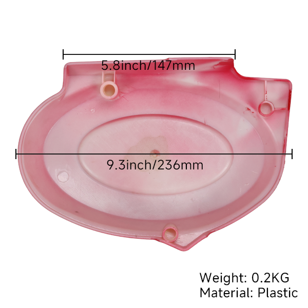 BS0093 -MAD MUNK  RED Munk Side Panel IN Red