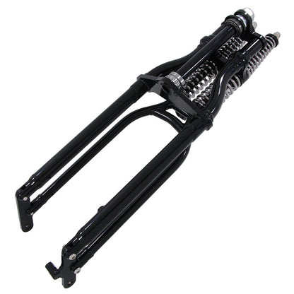 BS0127 Chopper Style CUB Spring Forks In Black