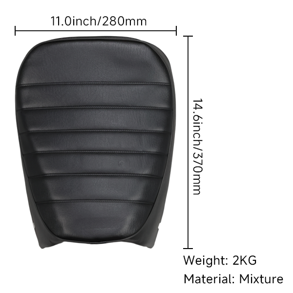 BS0137 -  MAD MUNK Seat for Gorilla In Black