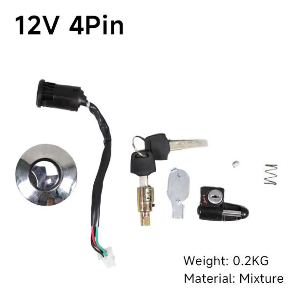 BS0157 -  MAD MUNK Complete Contact - Ignition Switch For MUNK
