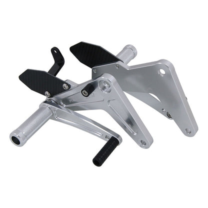 BS0193-ALLOY - Cub Rear Set In Silver