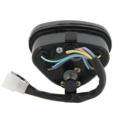 BS0196 - DX Speedometer 70km/h Black Face