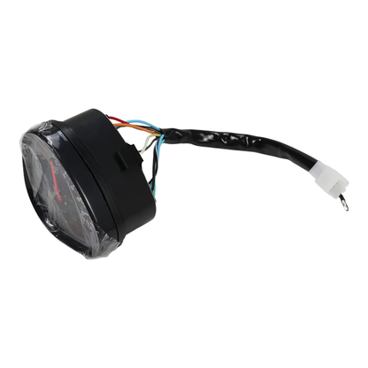 BS0197 - DX Speedometer Black Face - 140km/h