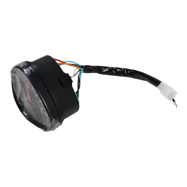 BS0197 - DX Speedometer Black Face - 140km/h