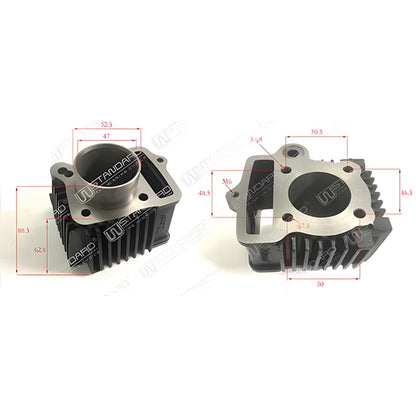 BS0207 - W Standard Barrel and Piston 72cc but 49cc on Barrel