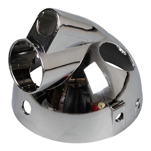 BS0208 - Chrome Plastic Headlamp Shell for Monkey Bike