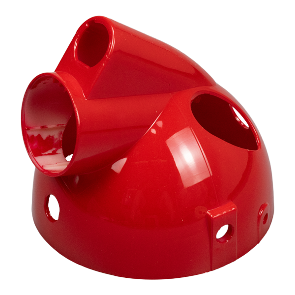 BS0211 - Munk Red Plastic Headlamp Shell