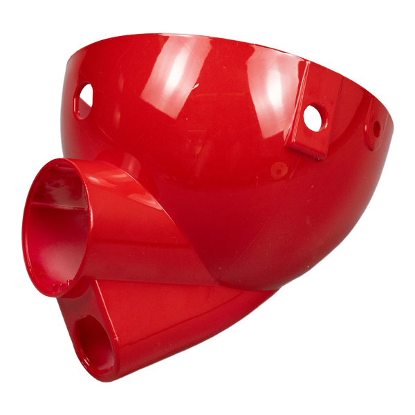 BS0211 - Munk Red Plastic Headlamp Shell