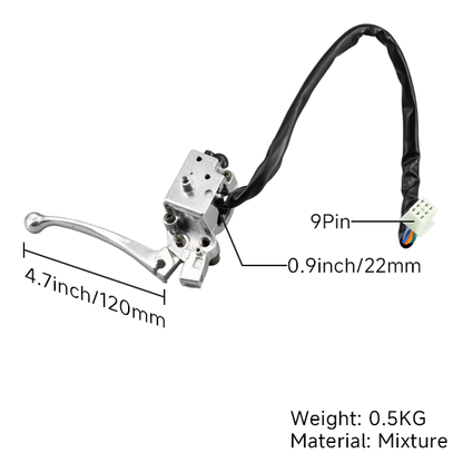 BS0226 - Munk Left Hand Light Switch with Clutch Lever Z50a