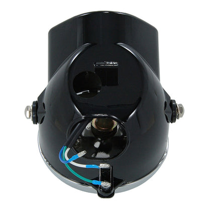 BS0237 - DAX Headlight With Black Shell 140mm