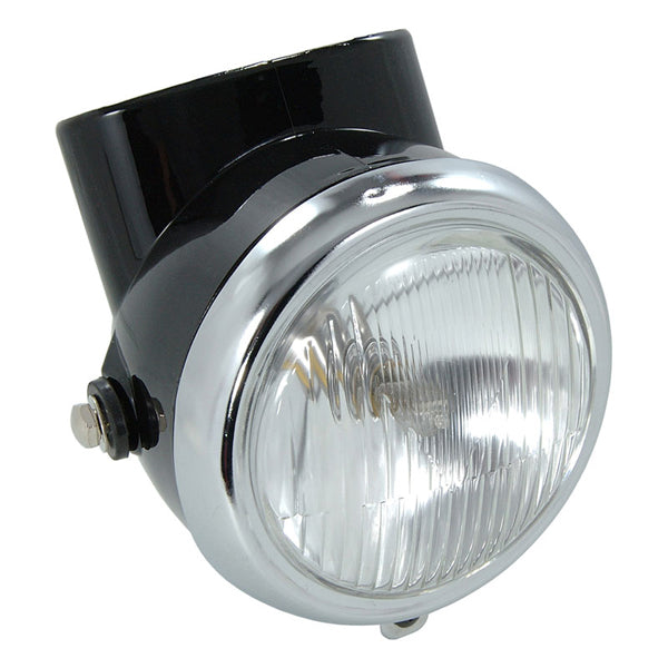 BS0237 - DAX Headlight With Black Shell 140mm