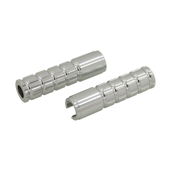 BS0274 - Silver Anodised Foot Pegs