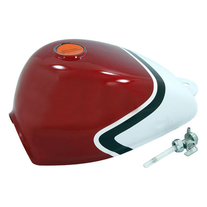 BS0294 - Munk Tank 2 Colours Red & White