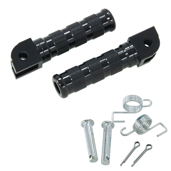 BS3093 - Small Diameter Foot pegs In Black For DAX & MUNK