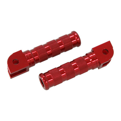 BS3096  - Small Diameter Foot pegs In Red For DAX & MUNK