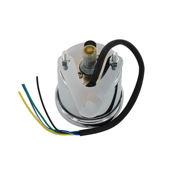 BS0301 - Munk Chrome Led Speedo Meter With Green Led