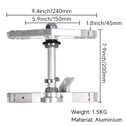 BS0314 - Aluminium Monkey Yoke Clamp For 45MM USD Forks