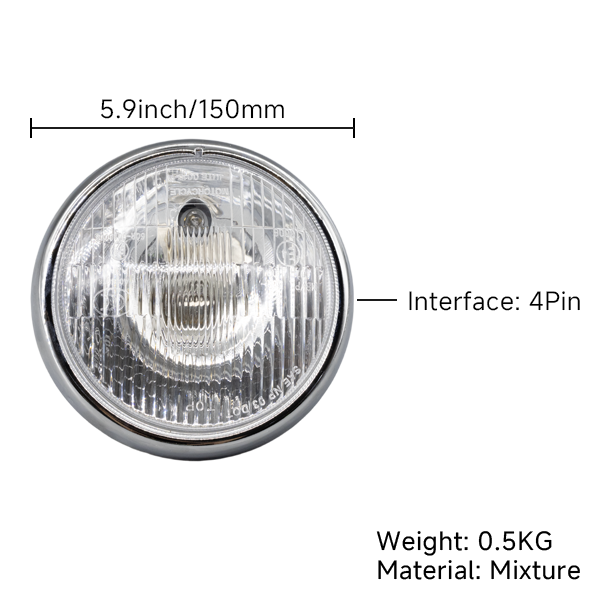 BS0320 - MUNK Head Light Lens