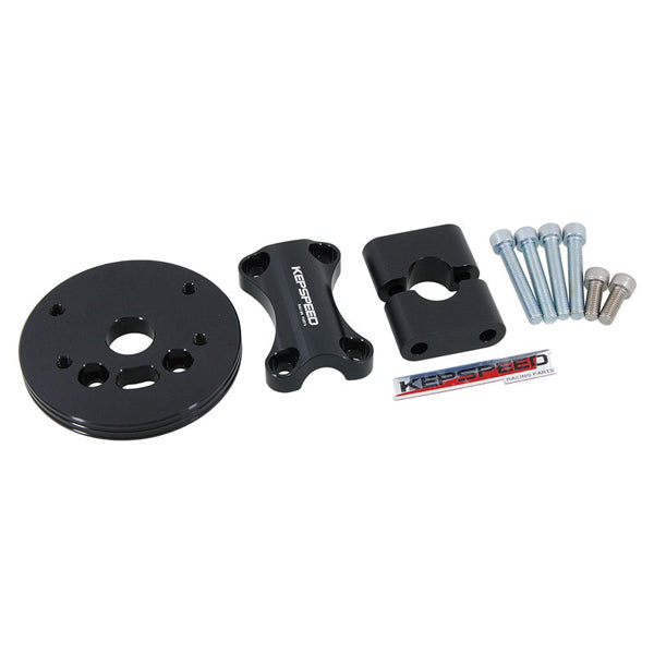 BS3118 - CUB CNC Custom Top Plate For Handlebars In Black